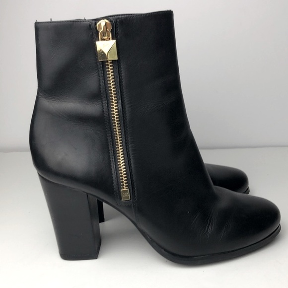 Michael Kors Frenchie Ankle Boots Minimalist 7 - Picture 3 of 15